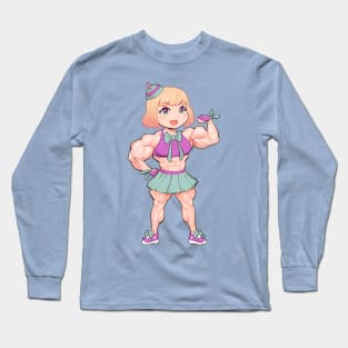 Kinniku-chan Long Sleeve T-Shirt